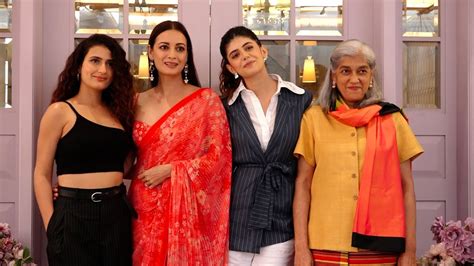 Cast Of Dhak Dhak Ratna Pathak Dia Mirzafatima Sana Shaikh And Sanjana