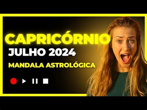 Capric Rnio Julho Mandala Astrol Gica Leitura De Tarot