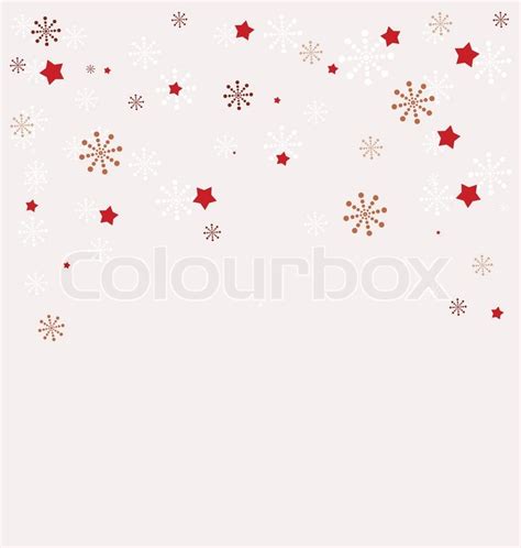 Schneefall Winter Background Stock Vektor Colourbox