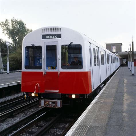 Colour Transparency A District Line D78 Surface Stock Train En Route