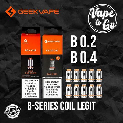 Geekvape B Series Replacement Coil For H45 B60 Lazada Ph