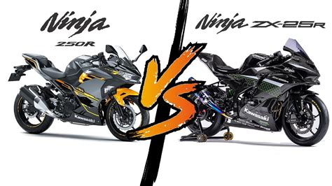 Kawasaki Ninja 250 Vs Zx 25r 2020 Sound Top Speed Side By Side Youtube