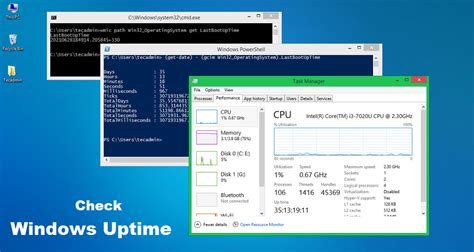 How To Check Computer Uptime In Windows Tecadmin