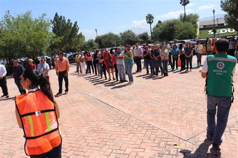 Participa Coahuila En Simulacro Nacional De Protecci N Civil