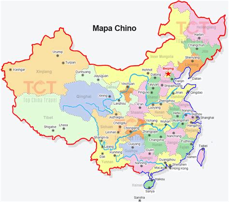 Exención Promesa Hermano Mapa De China Y Sus Ciudades Arreglo Humorístico Edredón