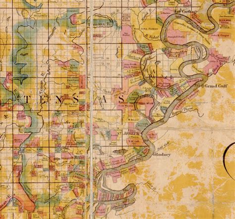 Tensas Parish Plantation Map Brande Susannah