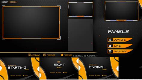 Clean Stream Overlay Behance