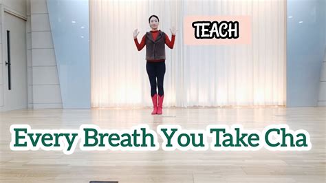 TEACH Every Breath You Take Cha Line Dance Improver Level 황은정라인