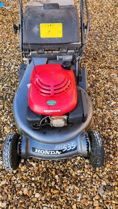 Honda Hrd535 Self Propelled Lawnmower Ebay