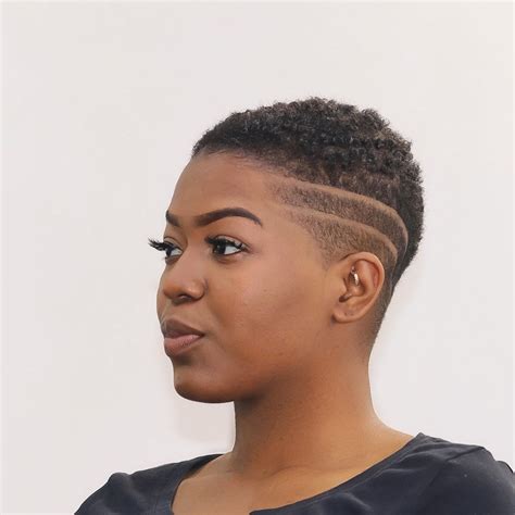 Image May Contain One Or More People And Closeup Shaved Natural Hair