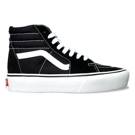 Tênis Vans SK8 HI Plataforma Preto Branco VN0A3TKN6BTCASA