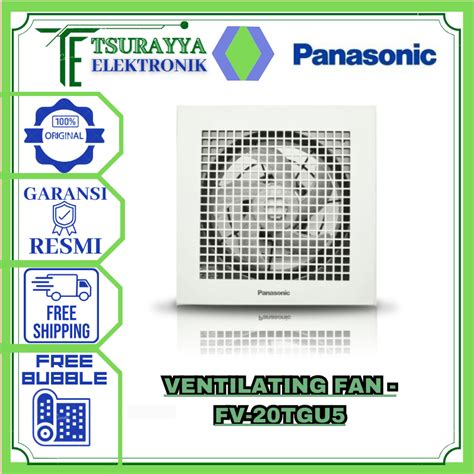 Jual Panasonic Exhaust Fan Hexos Fv Tgu Fv Tgu Ori Dan Resmi