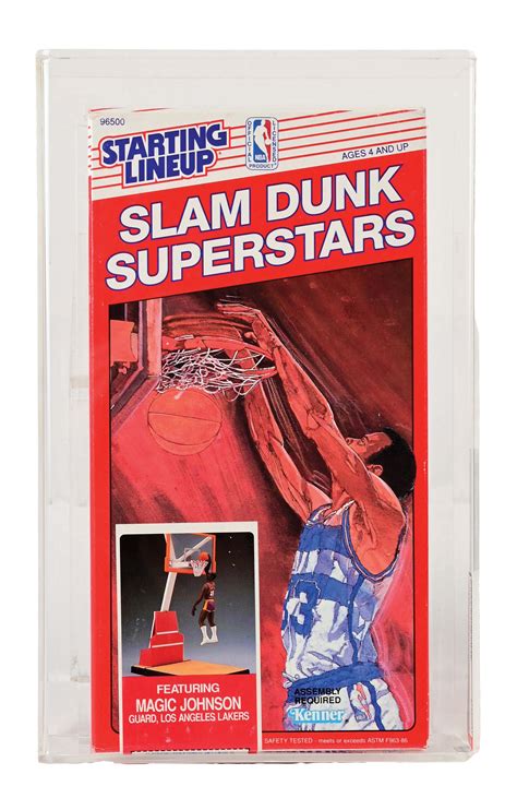 Lot Detail 1989 KENNER STARTING LINEUP SLAM DUNK SUPERSTARS MAGIC