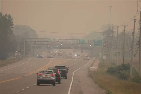 Humo De Incendios Forestales En Canadá Empeora Calidad De Aire En