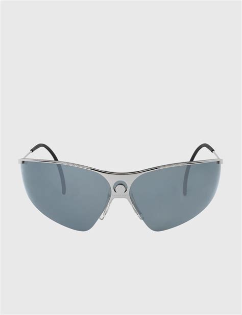 Marine Serre Gentle Monster X Metal Visor Tinted Glasses - ShopStyle Sunglasses