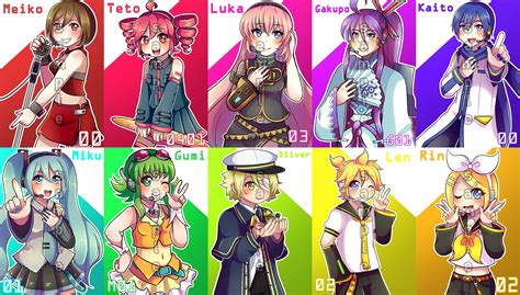 Utauloid Characters