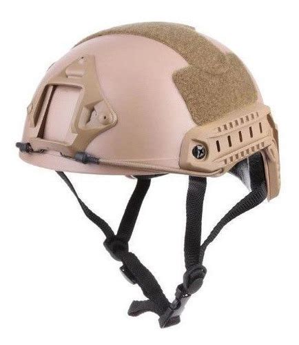 Capacete T Tico Airsoft Emerson Fast Tan Sem Viseira Frete Gr Tis