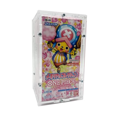 Acrylic Case One Piece Display Booster Box Memorial Collection EB-01