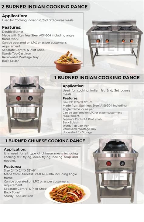 Stainless Steel Single Burner Indian Cooking Range At Rs In Surat