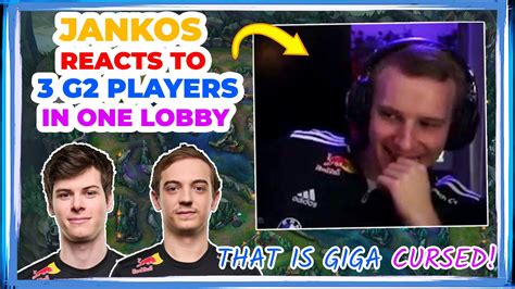 G2 Jankos Reacts To G2 Caps And Targamas In His Lobby YouTube