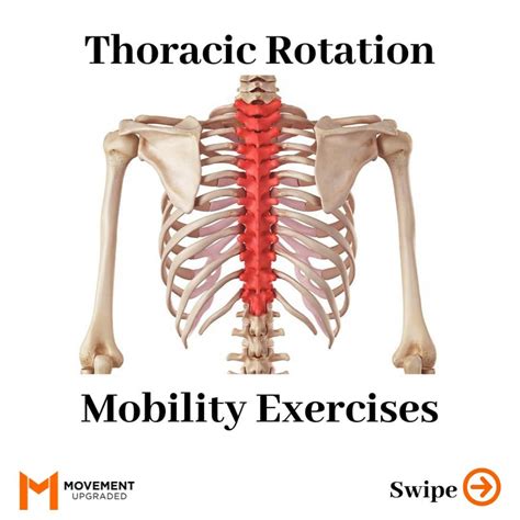 Movement Upgraded On Instagram Thoracic Spine Rotation Mobility