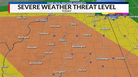 Severe Weather Alert Day Damaging Winds And Hail To Impact Central