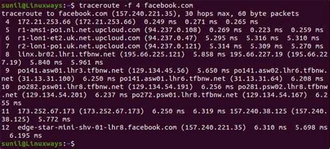 Traceroute Command In Linux With Practical Examples