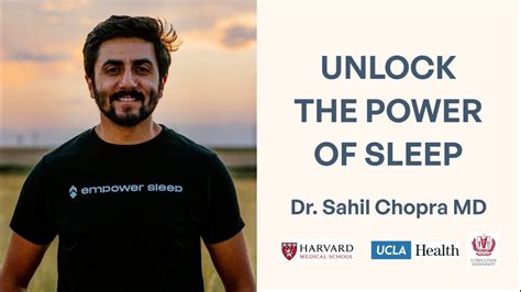 Unlocking The Power Of Sleep Dr Sahil Chopra Md From Empower Sleep