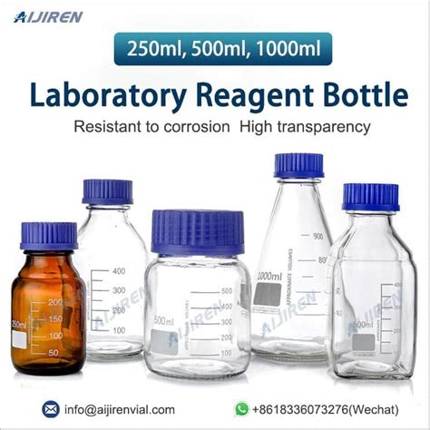 Wholesale GL45 Lab Reagent Bottle For Hplc Analysis Lab Vials Manufacturer