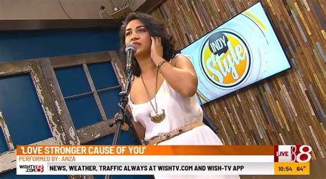 Meet Pop Jazz Singer Anza - WISH-TV | Indianapolis News | Indiana ...