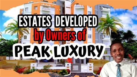 Estates Developed By Owners Of Peak Luxury Court Shoprite Sangotedo