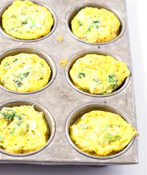 Broccoli Cheese Egg Muffins Keto • Tastythin