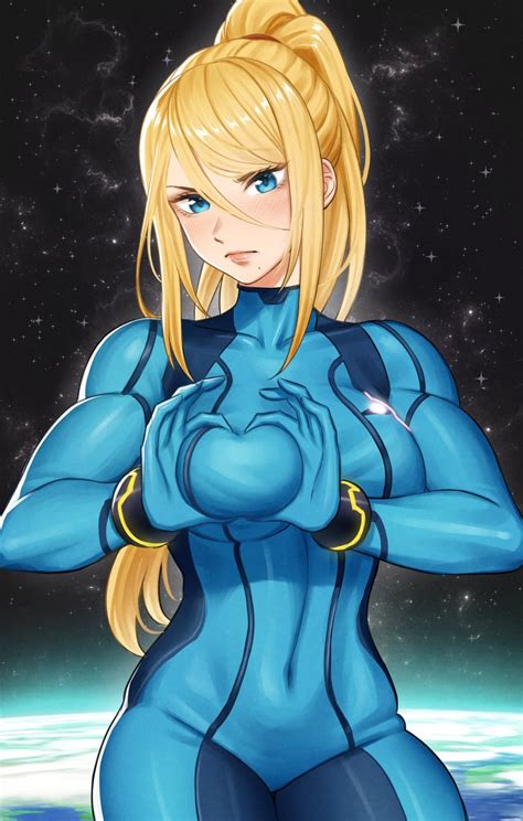 Samus Aran Metroid Drawn By Rojen P Danbooru