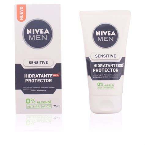 Men Sensitive Protector Hidratante Alcohol Spf Hidratantes Y