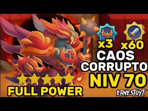 REVIEW DEL CAOS CORRUPTO A NIVEL 70 BESTIA PARDA DRAGÓN CITY YouTube