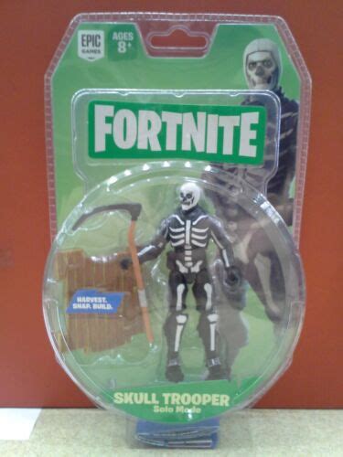 Fortnite Solo Mode Skull Trooper Black 4 Scale Action Figure