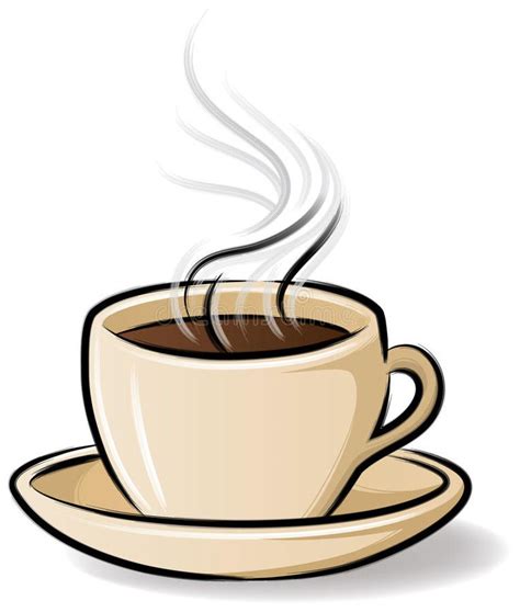 Steaming Tea Cup Drawing