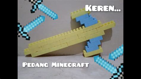 Cara Membuat PEDANG MINECRAFT Dari LEGO Lego YouTube