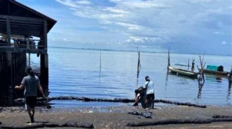 Pantai Kampung Melayu Batu Besar Dicemari Limbah B Asparnas Minta Hot