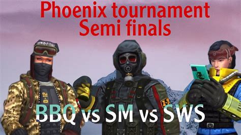 Tacticool Phoenix Tournament Semi Finals Bbq Vs Sm Vs Sws Mvp