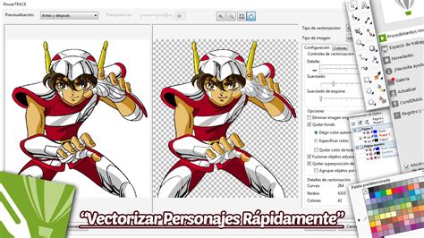 Vectorizar Personajes R Pidamente Y Con Alta Calidad En Corel Draw