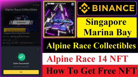 How To Get Free Binance Alpine Race Collectibles 14 NFT Singapore