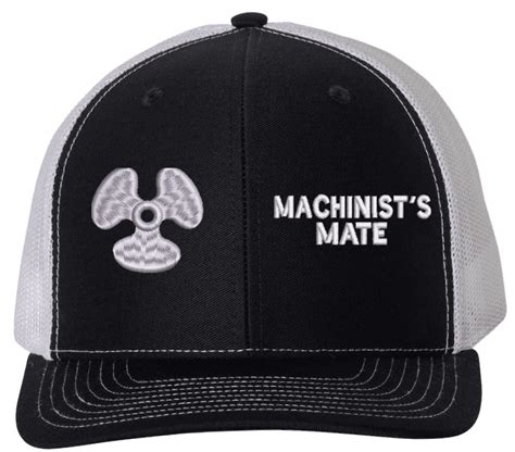 Navy Machinist S Mate Mm Rating Usa Mesh Back Cap