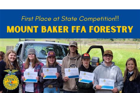 Mount Baker FFA Forestry Wins 1st at State | Mount Baker SD #507