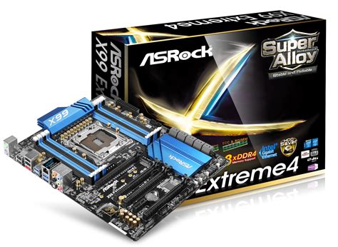 Asrock X99 EXTREME4 Motherboard LGA 2011 V3 ATX Intel X99 0 In