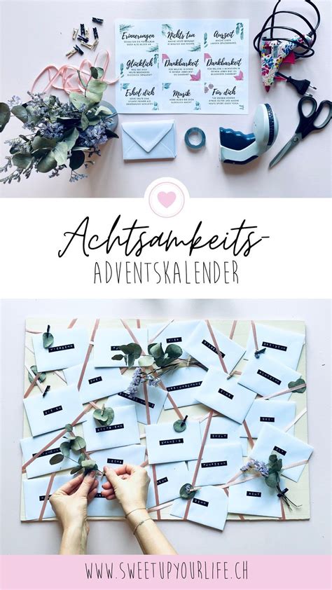 Achtsamkeitsadventskalender Selber Basteln Artofit