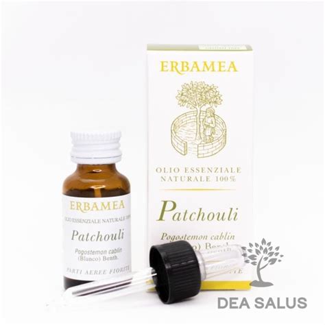 Patchouli Olio Essenziale Naturale 10ml Erbamea Dea Salus