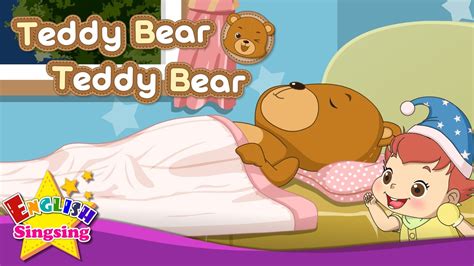 Teddy Bear Teddy Bear English Song For Kids Nursery Rhymes For