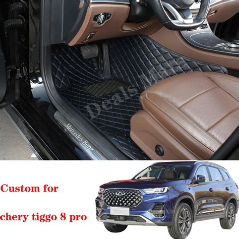 Esteiras Do Assoalho Carro Para Chery Tiggo 8 Pro Personalizado Prova