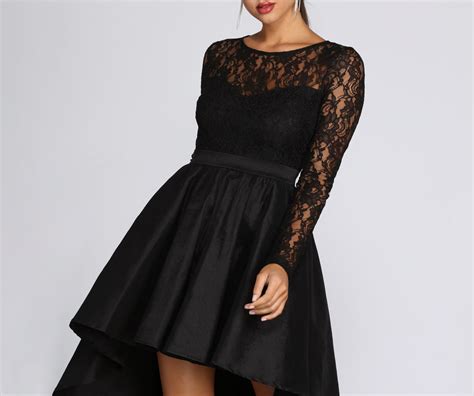 Tamia Lace Drama Dress And Windsor